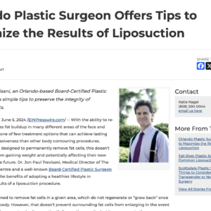 Orlando Plastic Surgeon Explains How to Maximize Liposuction Results